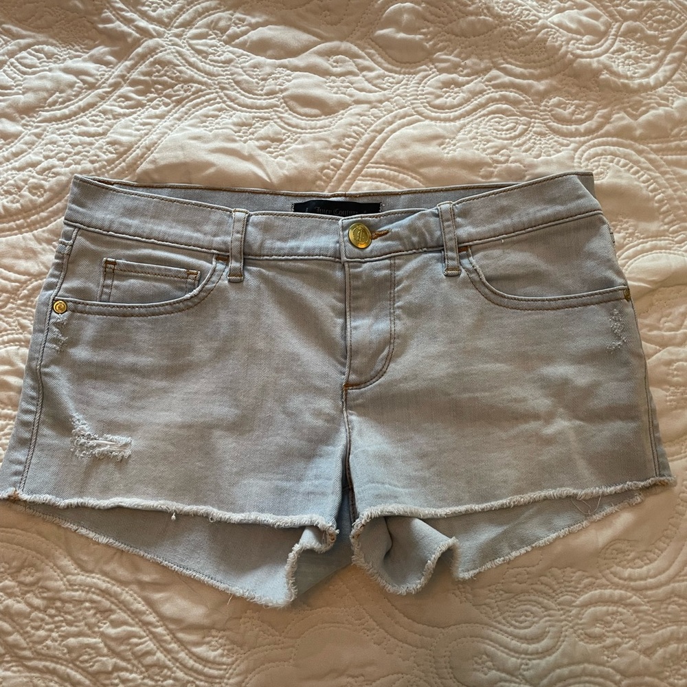 Juicy Shorts Light wash denim